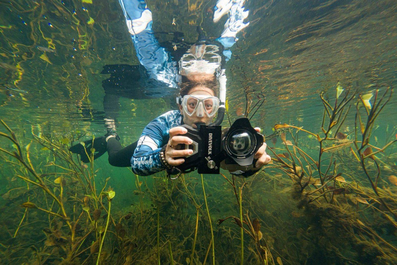 Andi Cross expedition photography along the jaguar river